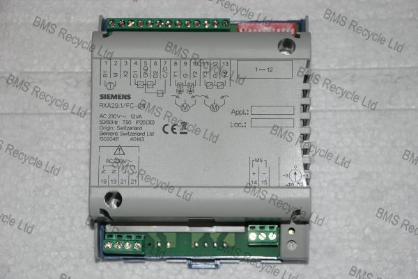 Siemens RXA29.1/FC-04 Controller